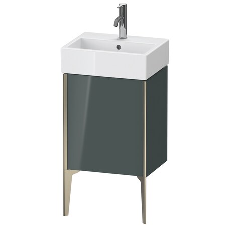 Xviu Floor Standing Vanity Unit Dolomiti Gray High Gloss